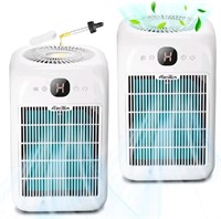 2 Pack Aircillin Air Purifiers for Rooms up to 690