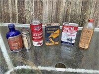 ASSORTED CAR CARE CANS