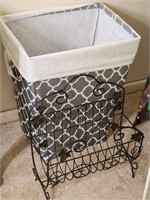 Clothes Basket And Magazine Rack