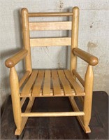 Child’s wooden Rocking Chair