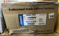 Grabber Drywall Screws, 8x1-1/4"