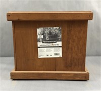 Pennington solid wood square planter box