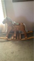 Wood Rocking Horse