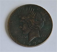 - 1934S Peace Morgan Silver Dollar