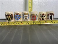 6 Collectable sovegnor mugs