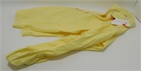 Small Yellow & White Stripped Lady's Button Up