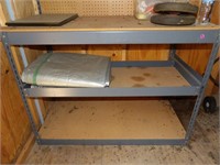 48" Metal Shelving Unit