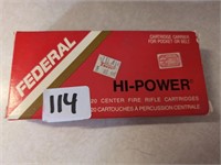 Federal hi power full box 30-30 Winchester soft