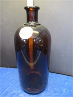 LGE AMBER BOTTLE