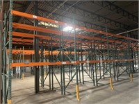 (15) Sections of Teardrop Pallet Racking
