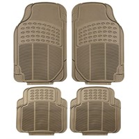 Heavy Duty Trimmable Rubber Car Floor Mats - Full