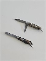 2 SMALL IMPERIAL POCKET KNIFES-1 AND 2 BLADE