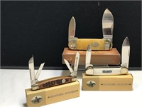 Selection of 3 Rough Riders Pocket Knives