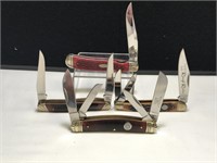 Collection of 4 Rough Rider Pocket Knives