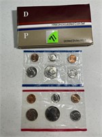 (4) Total 1984 Uncirculated Mint Sets