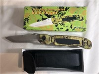New Tree Top Camo Gold Finger Knife