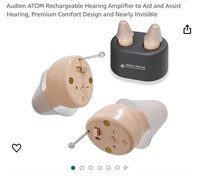 Audien ATOM Rechargeable Hearing Amplifier