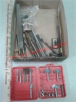 Various drill bits, files and more
