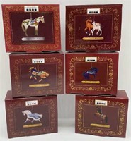 (6) Trail of Painted Ponies Ornaments