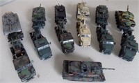 MILITARY TANKS AND TRUCKS