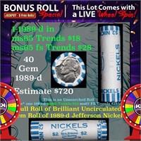 CRAZY Nickel Wheel Buy THIS 1989-d 40 pcs Seal Str