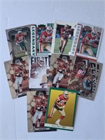 Jerry Rice Lot of 10 Cards