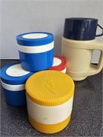 Vintage Thermos and Soup Thermos Lot