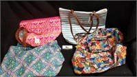 Lot of 4 Hand Bags, Jane Marie, Molly Hatch, Oilly