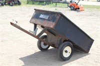 Pull Behind Lawn Cart Approx 48'X33 1/2"X28"