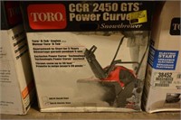 Toro CCR 2450 Power Curve Snow Thrower New In Box