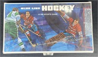 (E) Blue Line Hockey Table Game. 10 x 17 x 1 1/2