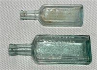 2 pcs. Dr. Bell's Pine Tar Honey Glass Bottles