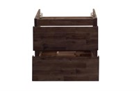 $339 Fresca Wall Mounted Wood Vanity Cabinet Only