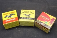 3 - EMPTY Vintage Ammo Boxes