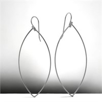 Elegant & Refined Sterling Silver Earrings