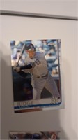 2019 Topps Chrome Aaron Judge Batting