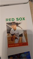 1964 Topps Baseball Wilbur Wood Boston Red Sox