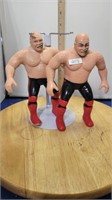 VTG 1986 LJN GEORGE THE ANIMAL STEELE LOT WWF