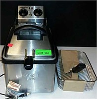 Waring Pro Counter Top Deep Fryer.