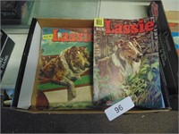 (2) Lassie Comic Books (1955 & 1952)