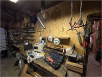 Work Table and Miscellaneous  Tools