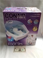 Conair body benefits deluxe massaging foot spa