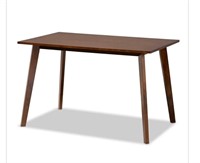 Baxton studio Walnut table