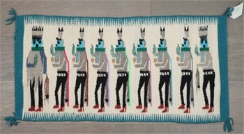 Native American Rugs, Jewelry & Art Auction
