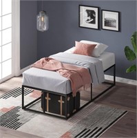 ZINUS Joseph Metal Platforma Bed Frame, Twin