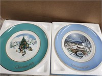 1977 & 1979 Christmas Plates