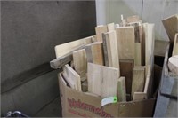 Tote Of Assorted Lumber
