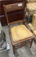 Antique wood chair