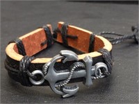 Leather bracelet