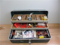 Tackle Box with some vintage lures